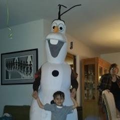 Olaf Singing Telegram - $125. Olaf Frozen Chicago, Hire Olaf snowman, Olaf For Holiday Party, Olaf Balloon Twister